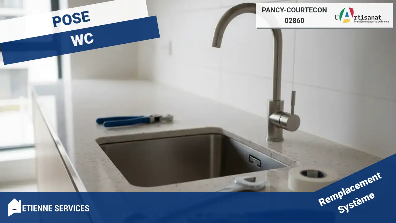 Installation de Sanitaire de Qualité par nos Artisans Plombiers à Pancy-Courtecon