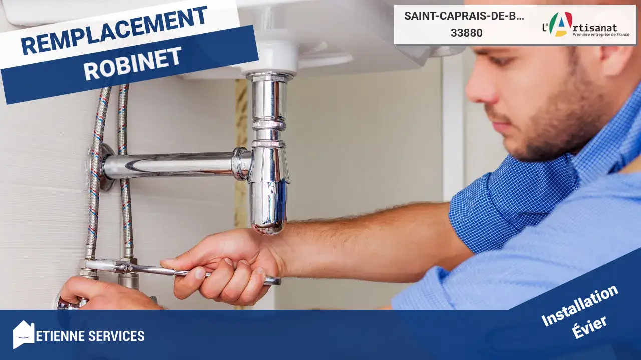 Artisans experts en installation de sanitaire dans la région de Saint-Caprais-de-Bordeaux