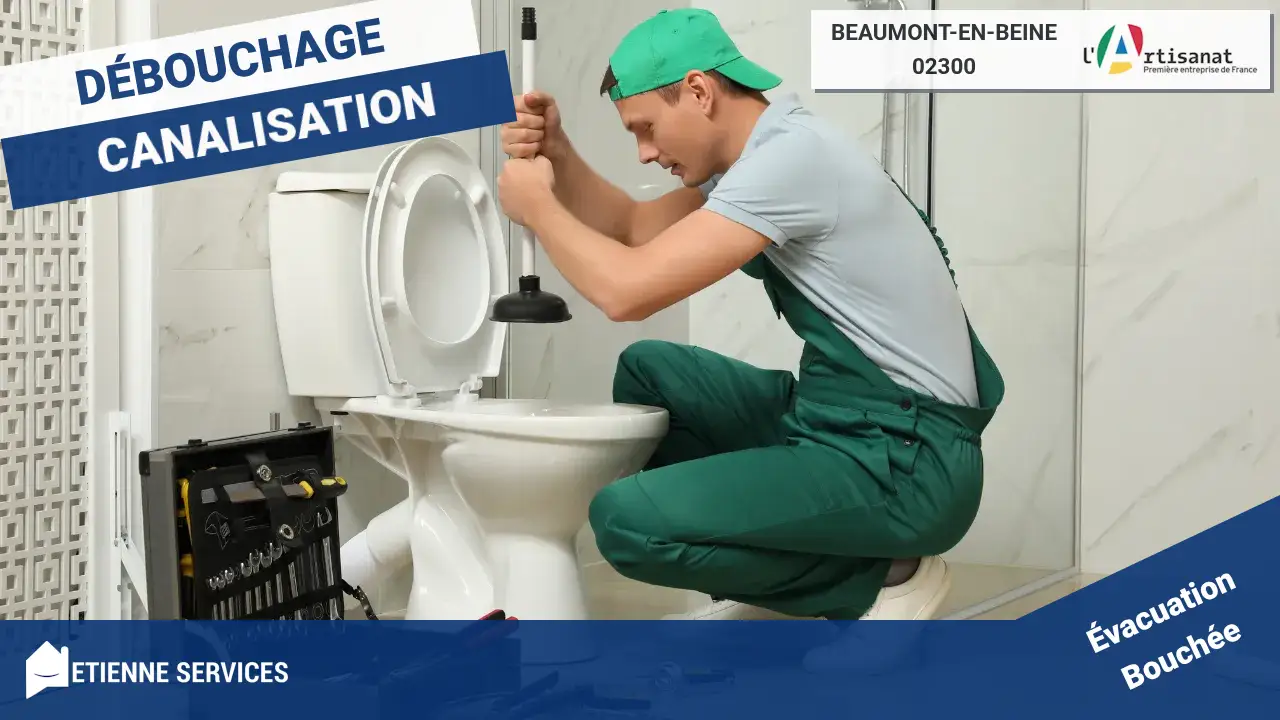 Le Service de Débouchage de Canalisation le Plus Rapide à Beaumont-en-Beine