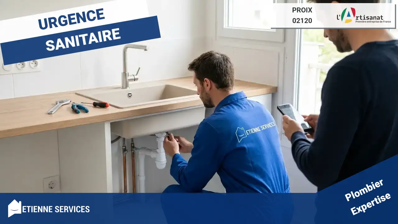 Experts en Dépannage et Installation de Plomberie à Proix (02120)