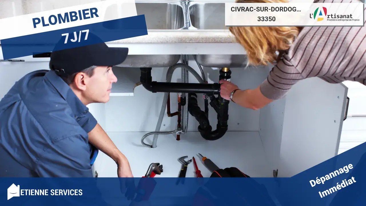 Les Meilleurs Experts du Dépannage et de l'Installation de Plomberie à Civrac-sur-Dordogne