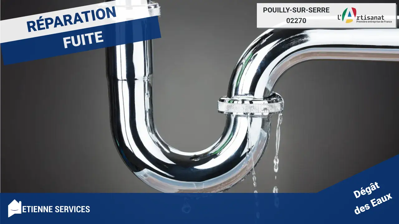 Nos spécialistes de la réparation de fuite d'eau à Pouilly-sur-Serre