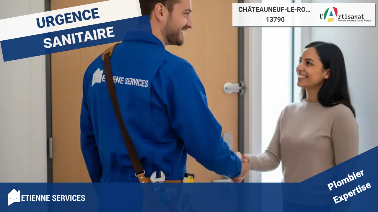 Nos experts en dépannage et installation plomberie à Châteauneuf-le-Rouge