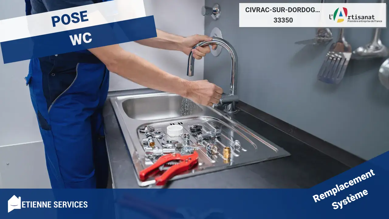 Artisans Installateurs Experts pour Votre Installation de Sanitaire à Civrac-sur-Dordogne