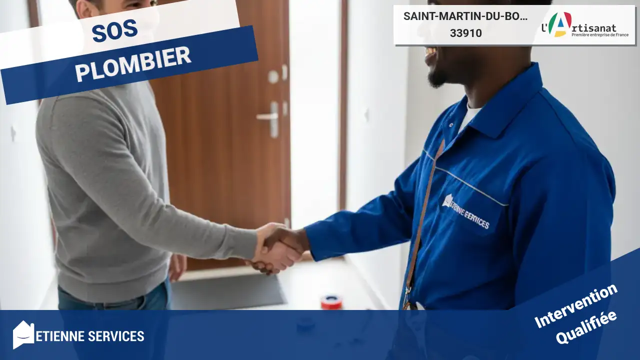 Nos Experts en Dépannage et Installation Plomberie à Saint-Martin-du-Bois-33910