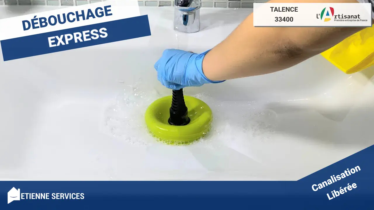 Spécialistes du débouchage de canalisation rapide à Talence