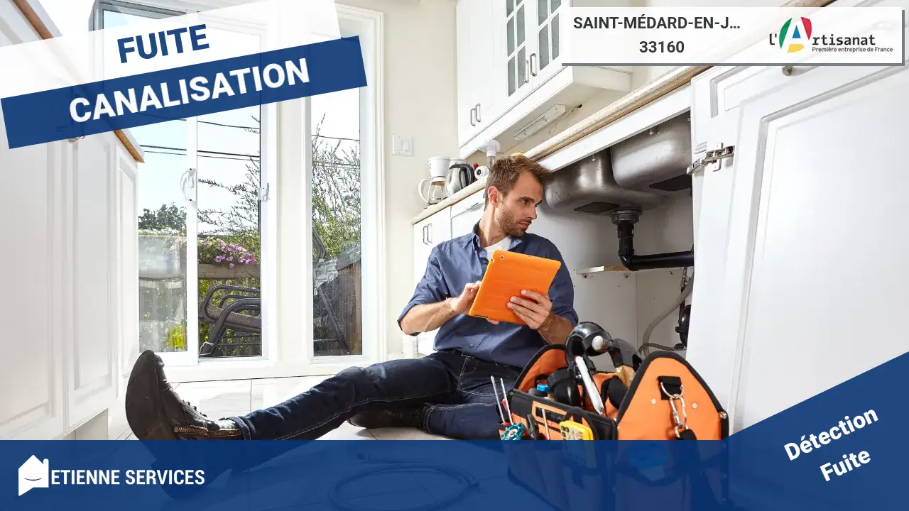 Intervention Rapide pour la Réparation de Fuite d'eau à Saint-Médard-en-Jalles