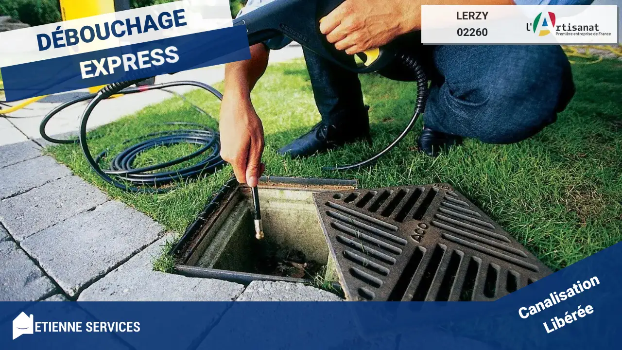 Service de Débouchage de Canalisation Efficace à Lerzy