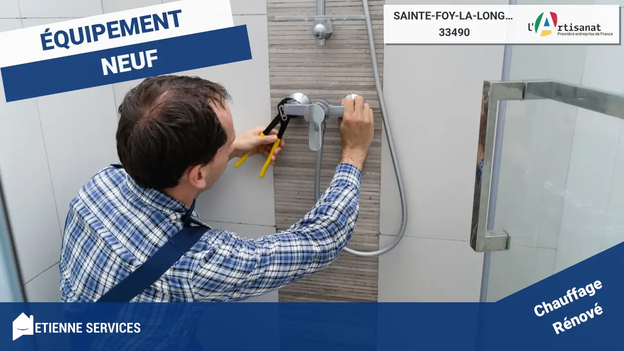 Installation de Sanitaire de Qualité par nos Artisans Plombiers à Sainte-Foy-la-Longue