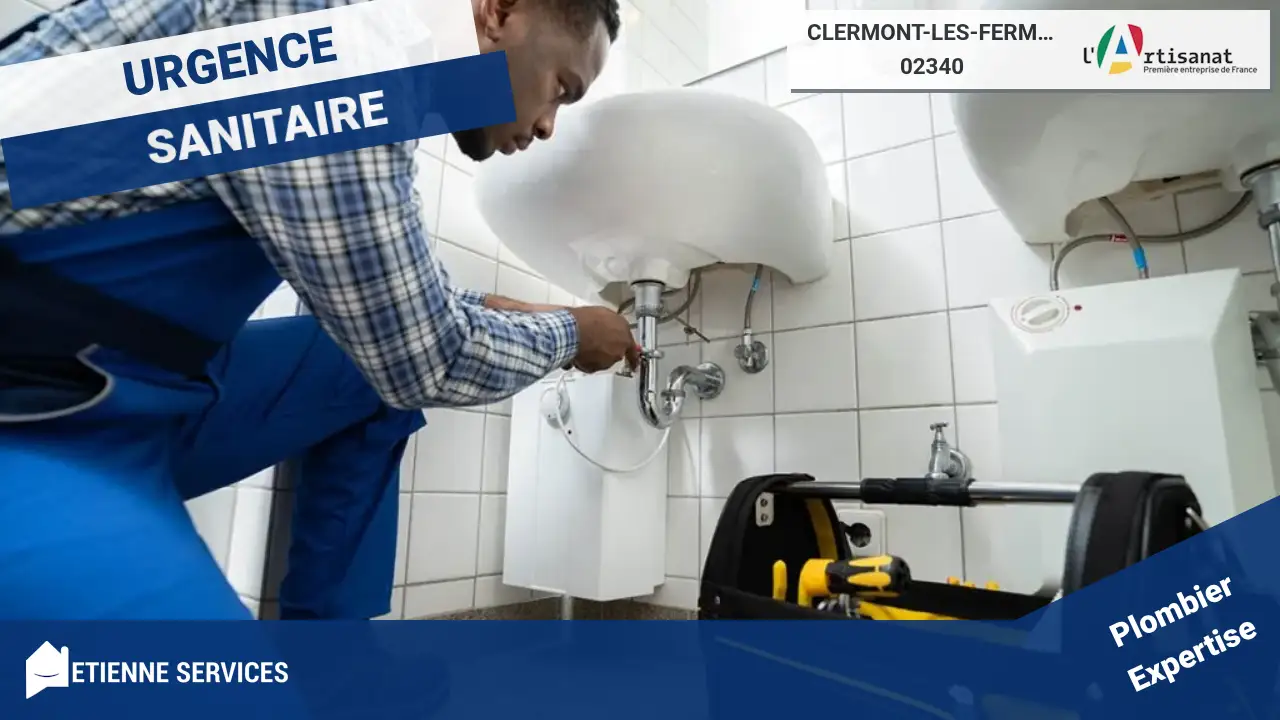 Nos Experts Plombiers pour votre Dépannage et Installation à Clermont-les-Fermes (02340)