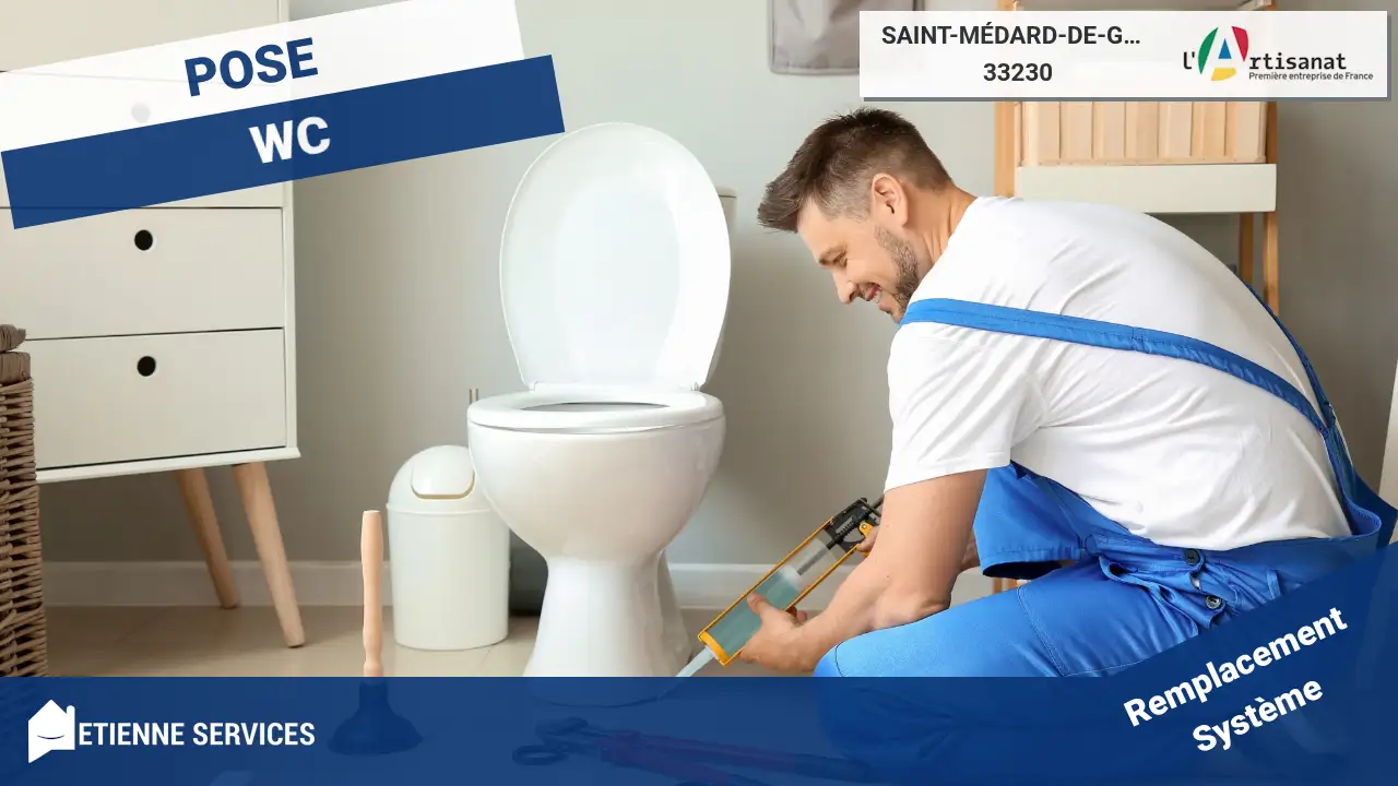 Artisans qualifiés pour l'installation experte de vos sanitaires à Saint-Médard-de-Guizières