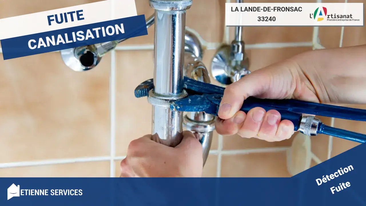 Intervention Rapide et Efficace pour toute Réparation de Fuite d'eau à La Lande-de-Fronsac