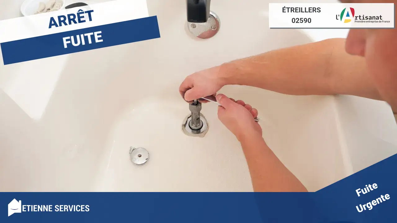 Experts en Réparation de Fuite d'Eau Rapide et Efficace à Étreillers