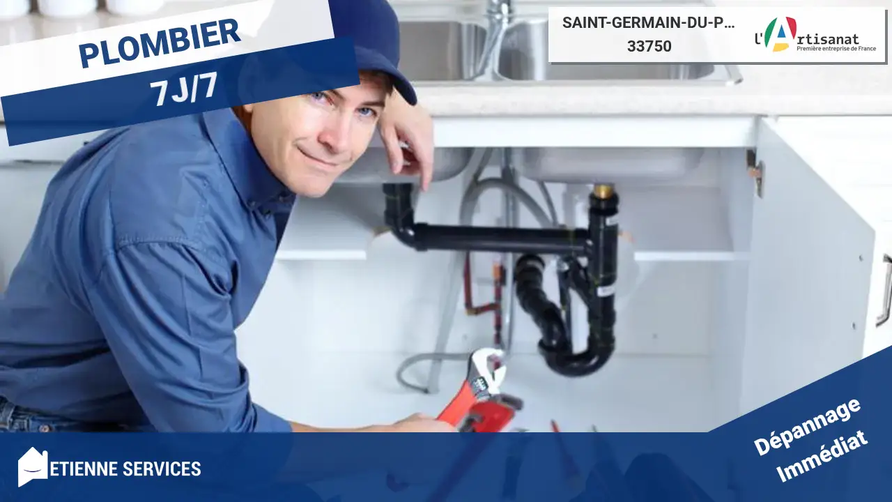 Vos artisans experts en dépannage et installation de plomberie à Saint-Germain-du-Puch