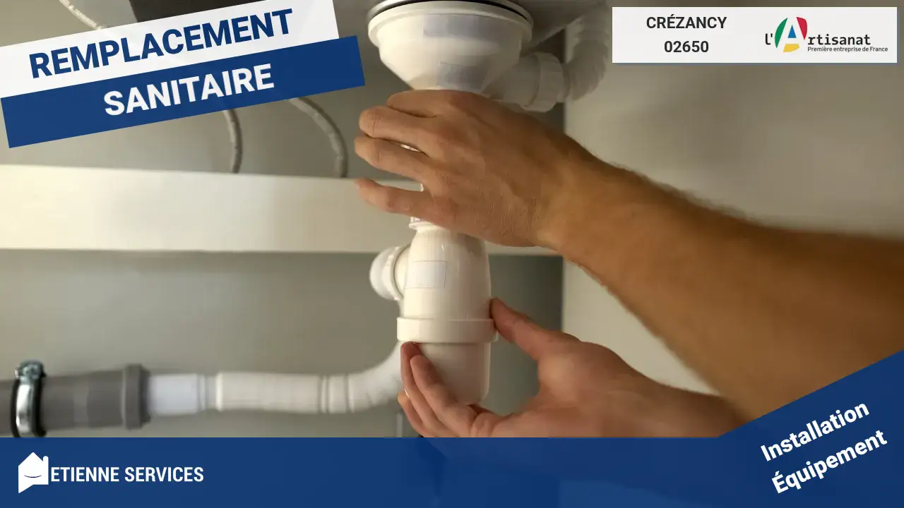 Votre Projet d'Installation de Sanitaire mené par les Meilleurs Artisans de Crézancy (02650)