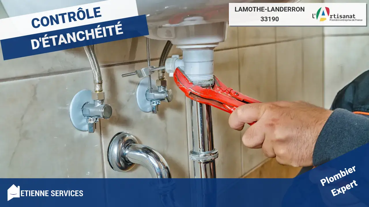 Réparation de Fuite d'Eau : Intervention Rapide et Efficace à Lamothe-Landerron