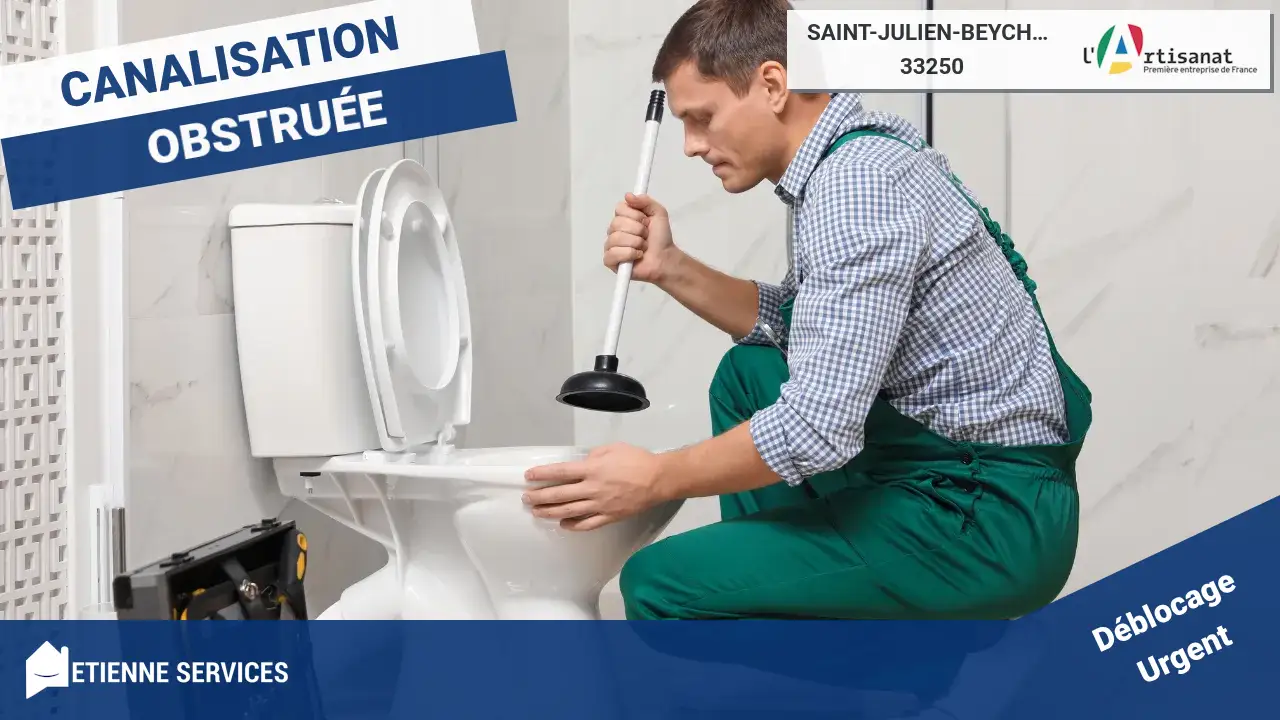 Service Expert et Rapide de Débouchage de Canalisation à Saint-Julien-Beychevelle