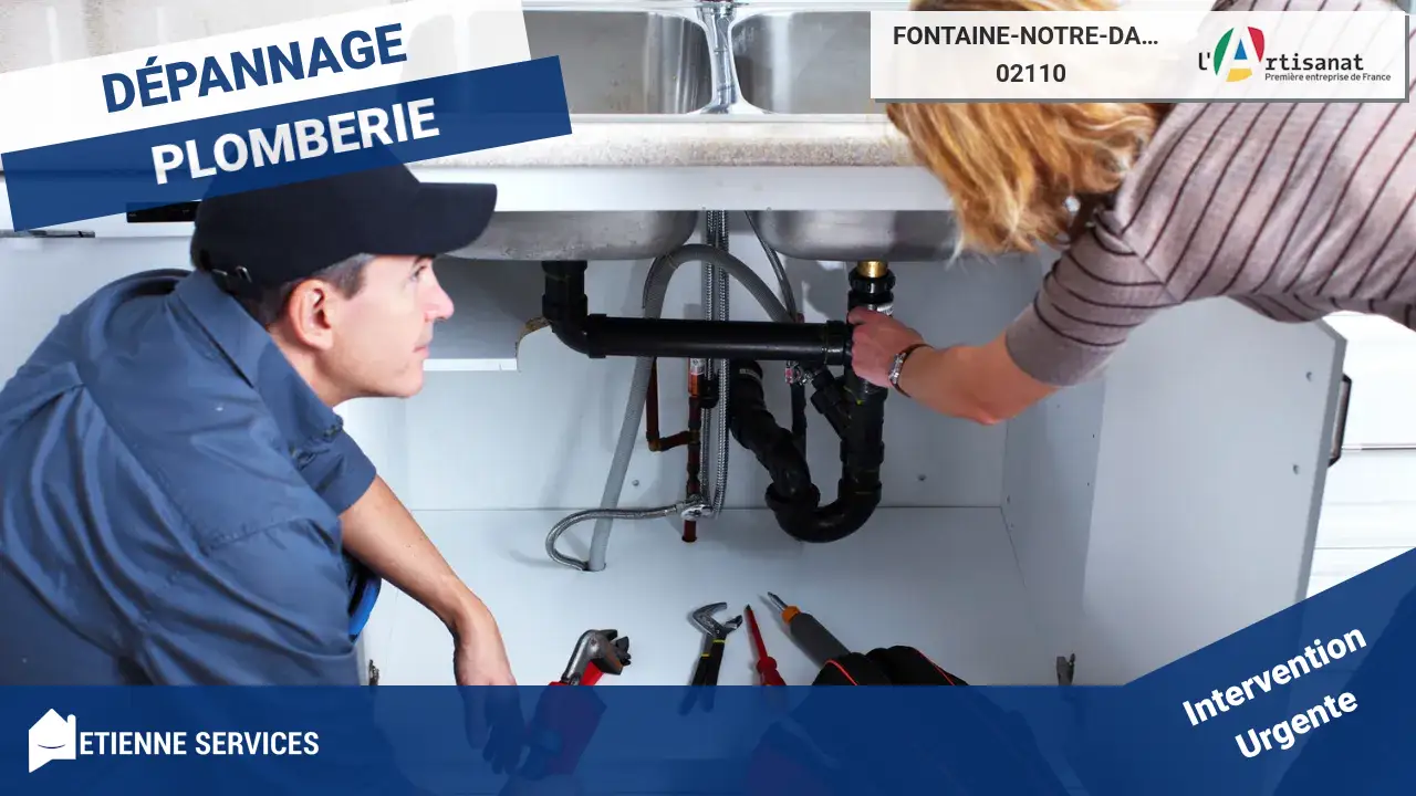Nos experts pour le dépannage et l'installation de plomberie à Fontaine-Notre-Dame (02110)