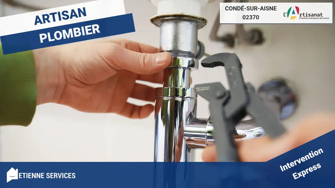 Votre expert en dépannage et installation de plomberie à Condé-sur-Aisne