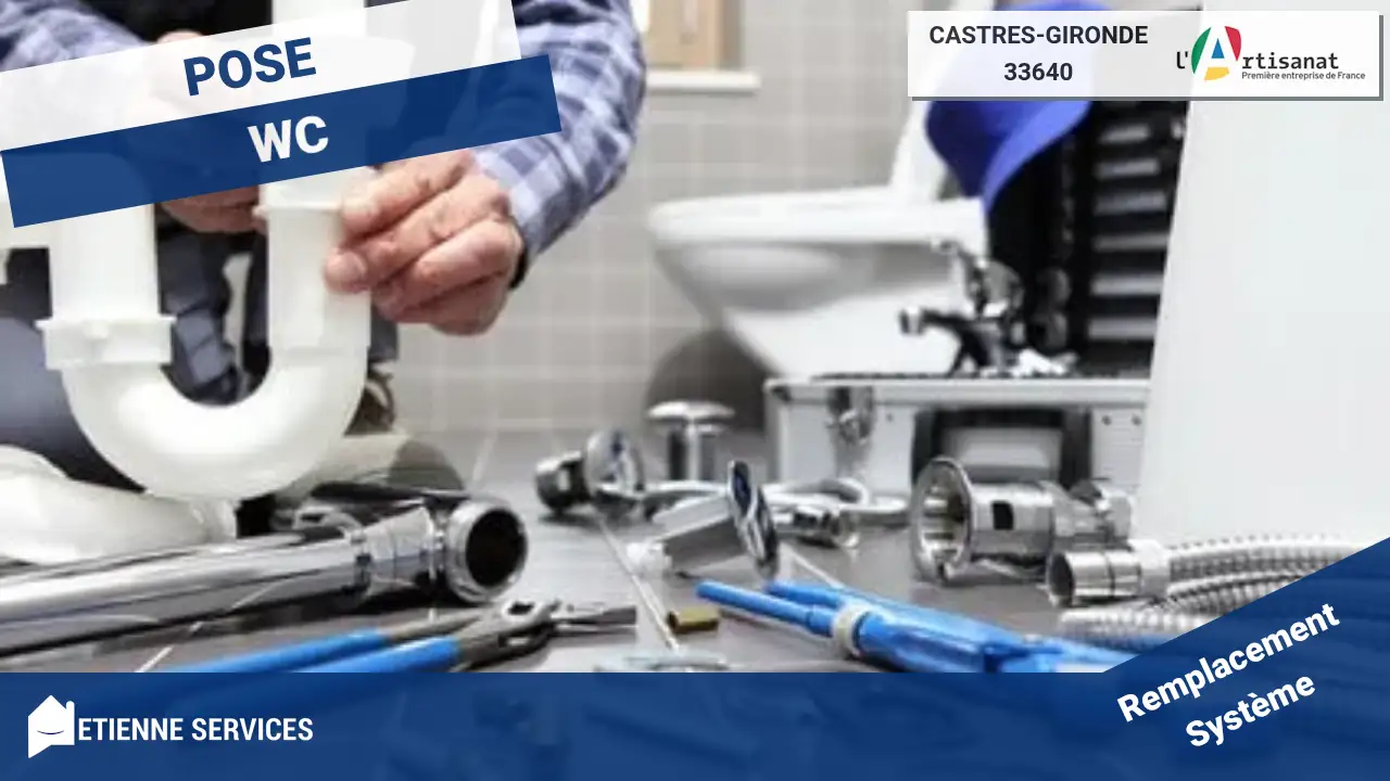 Installation Impeccable de Sanitaires par les Meilleurs Plombiers de Castres-Gironde