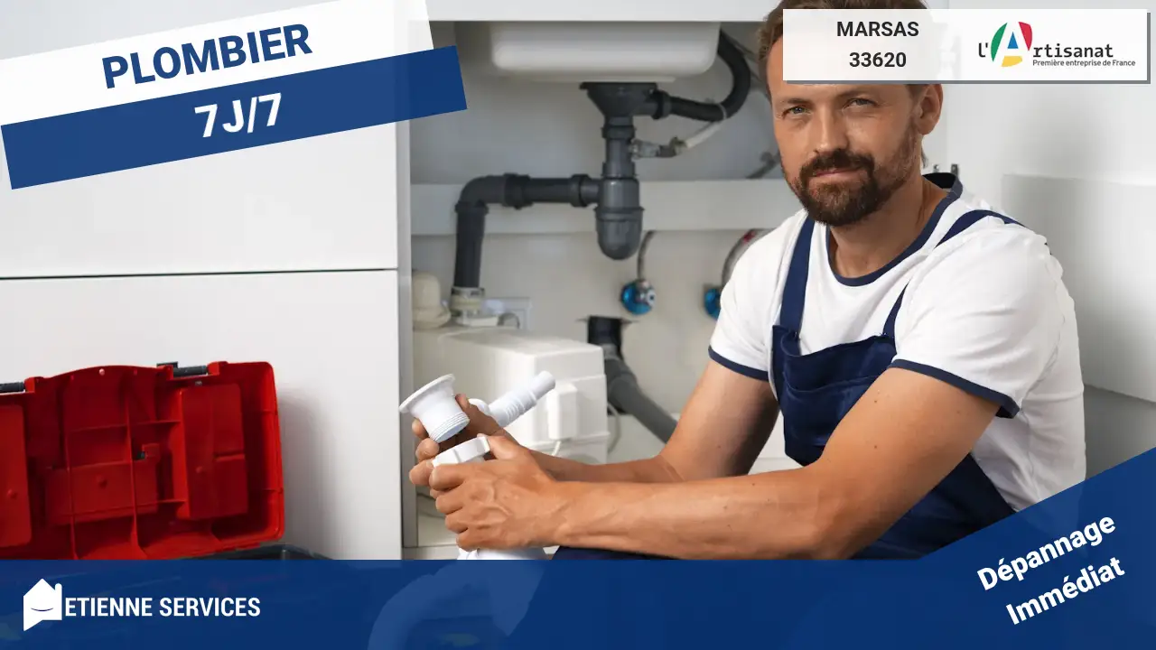 Votre expert en dépannage et installation plomberie à Marsas (33620)