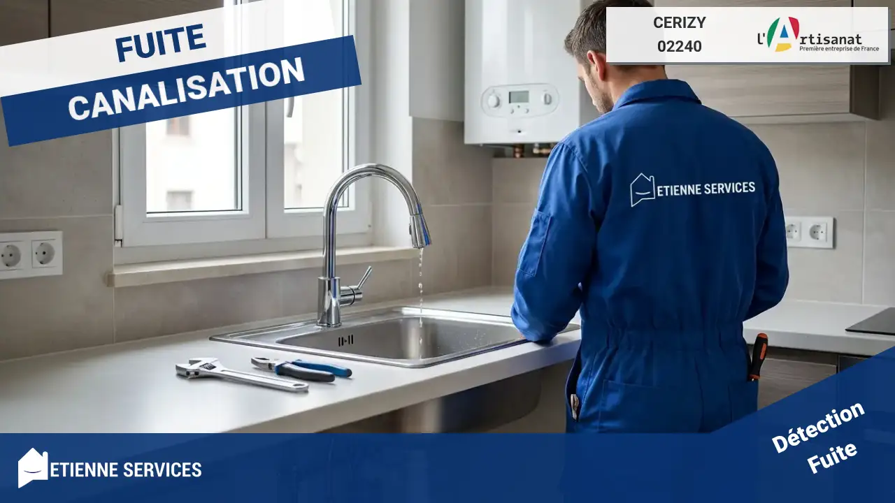 Réparation Express de Fuite d'Eau par nos Artisans Experts à Cerizy