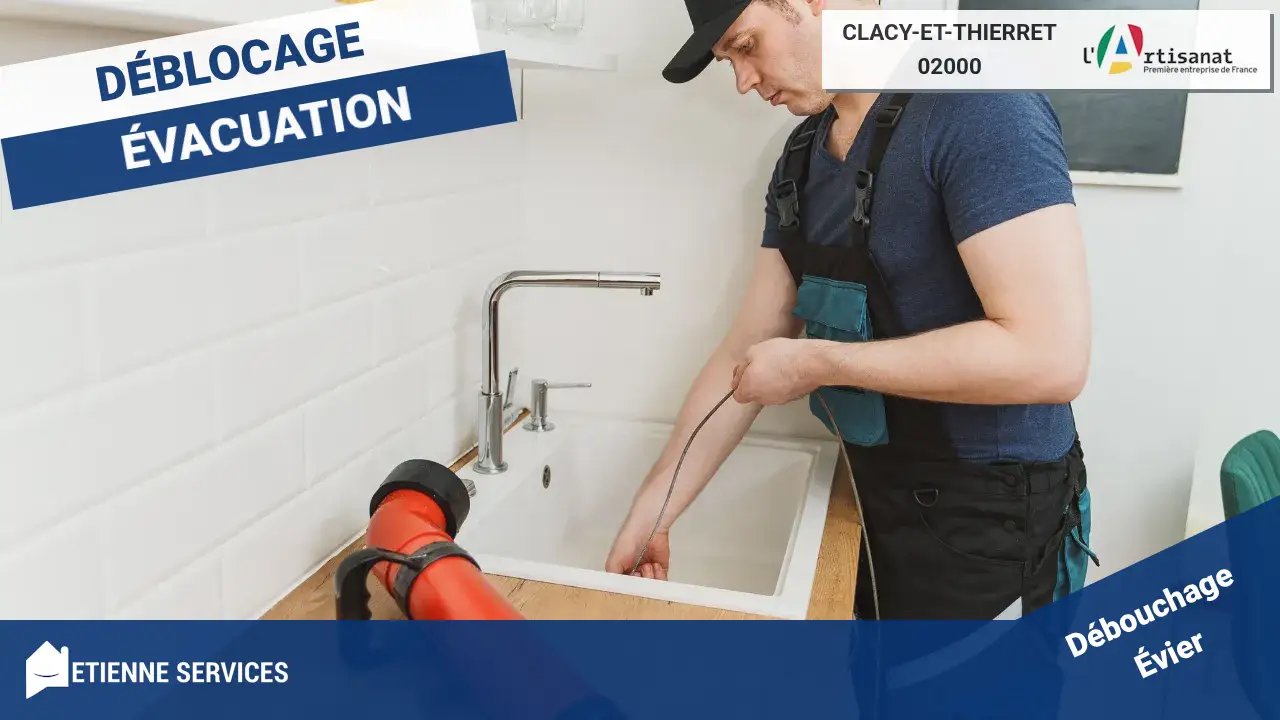 Service de Débouchage de Canalisation Professionnel à Clacy-et-Thierret (02000)