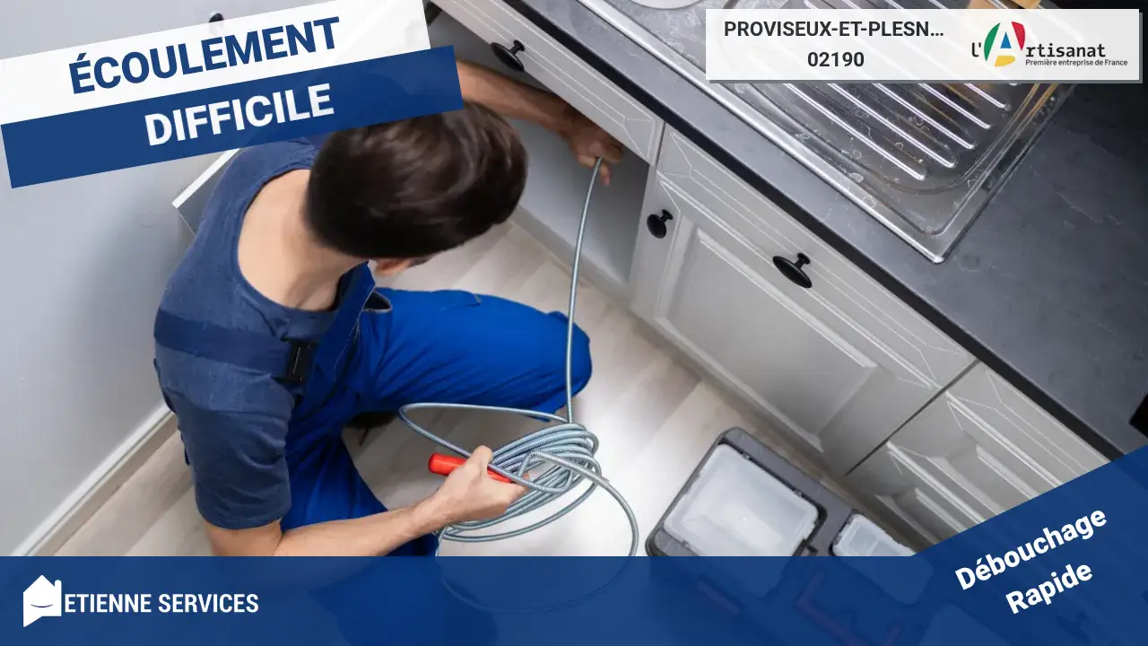 Service de Débouchage de Canalisation Rapide et Fiable à Proviseux-et-Plesnoy