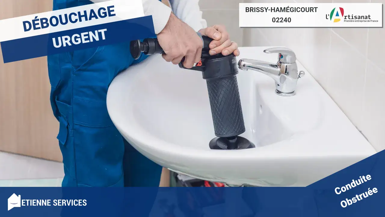 Experts du Débouchage de Canalisation Efficace à Brissy-Hamégicourt