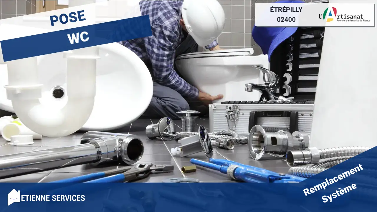 Experts en Installation de Sanitaires et Salle de Bain à Étrépilly
