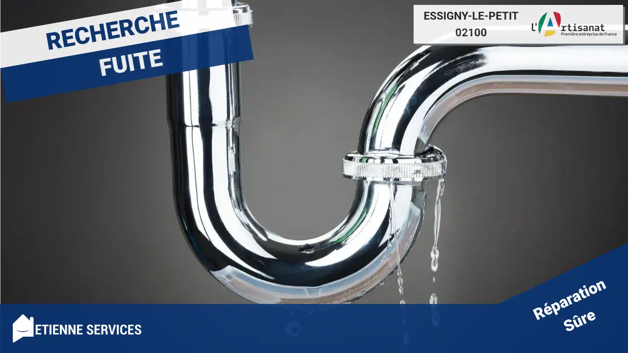 Réparation de Fuite d'Eau par des Plombiers Spécialistes à Essigny-le-Petit