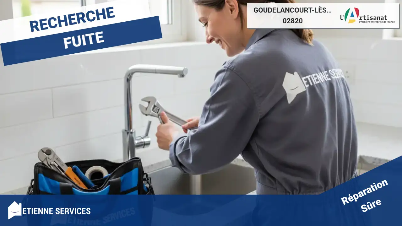 Intervention Rapide par nos Plombiers Experts en Réparation de Fuite d'eau à Goudelancourt-lès-Berrieux