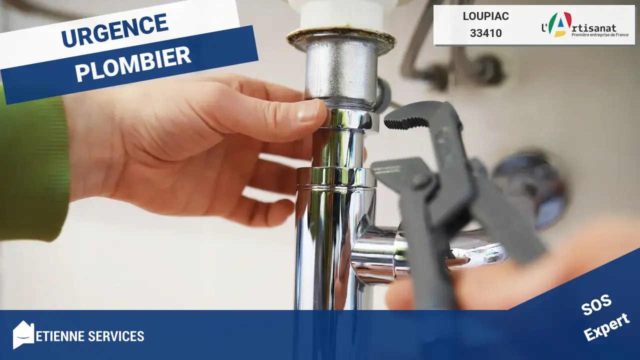 Vos Experts du Dépannage et de l'Installation de Plomberie à Loupiac