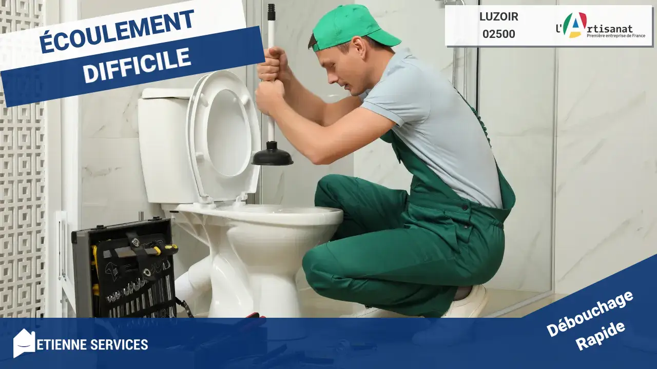 Service de Débouchage de Canalisation Efficace par nos Plombiers à Luzoir (02500)