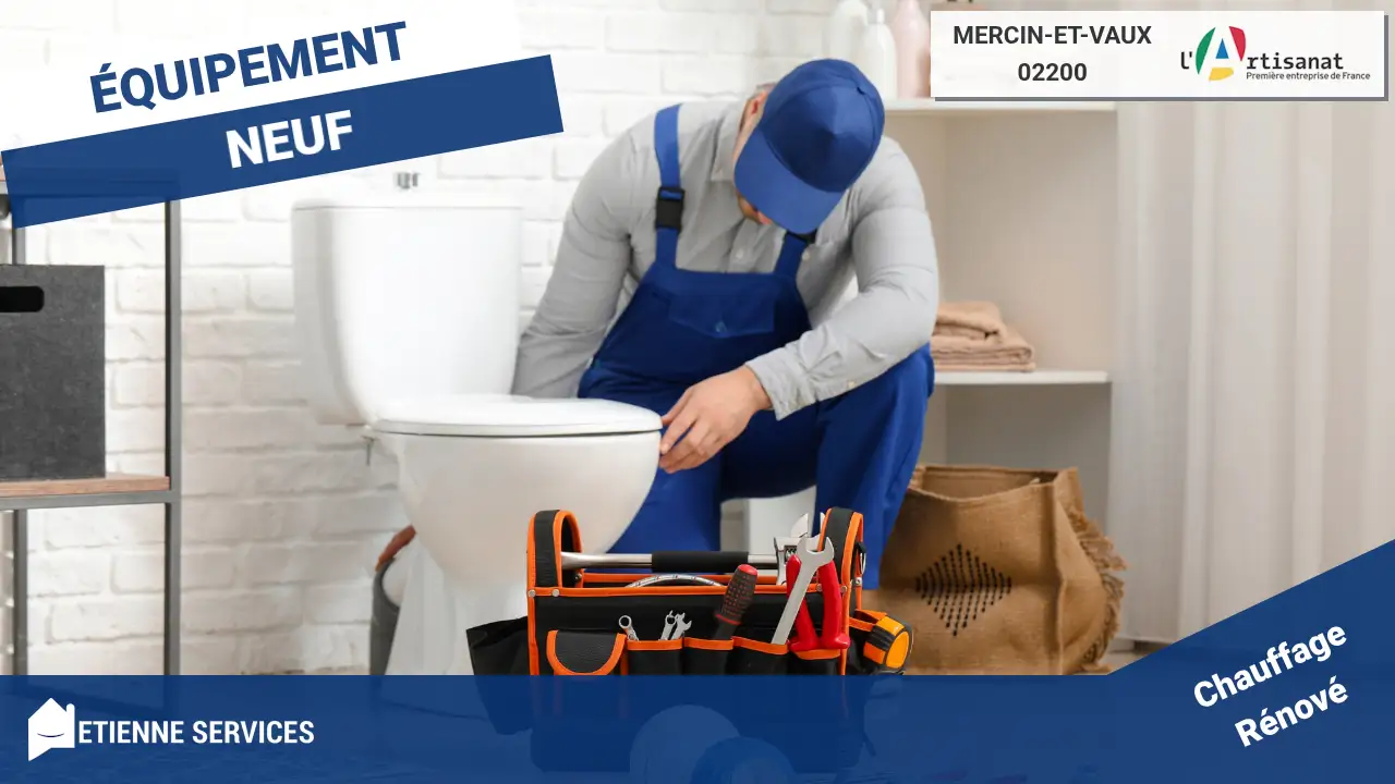 Artisans experts pour l'installation de sanitaire à Mercin-et-Vaux (02200)