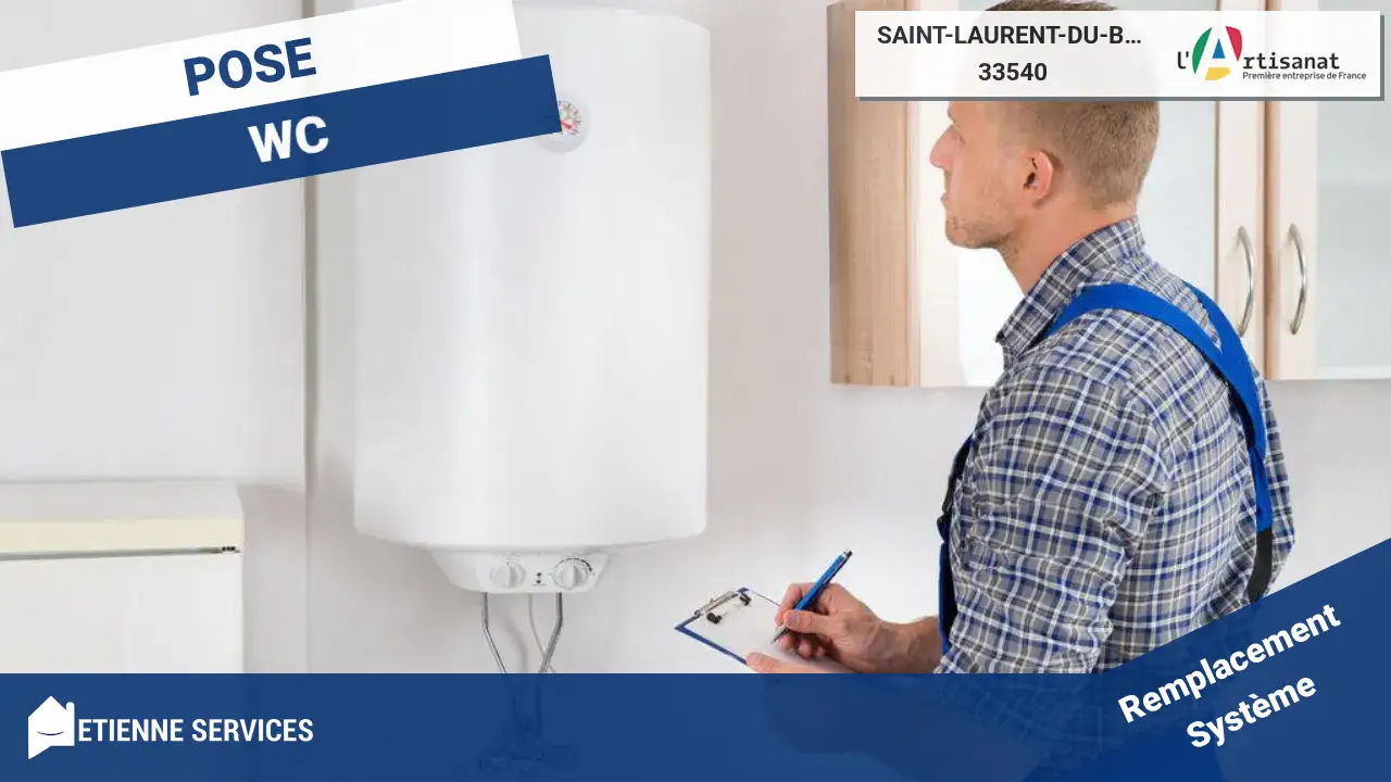 Artisans experts en installation de sanitaire à Saint-Laurent-du-Bois (33540)