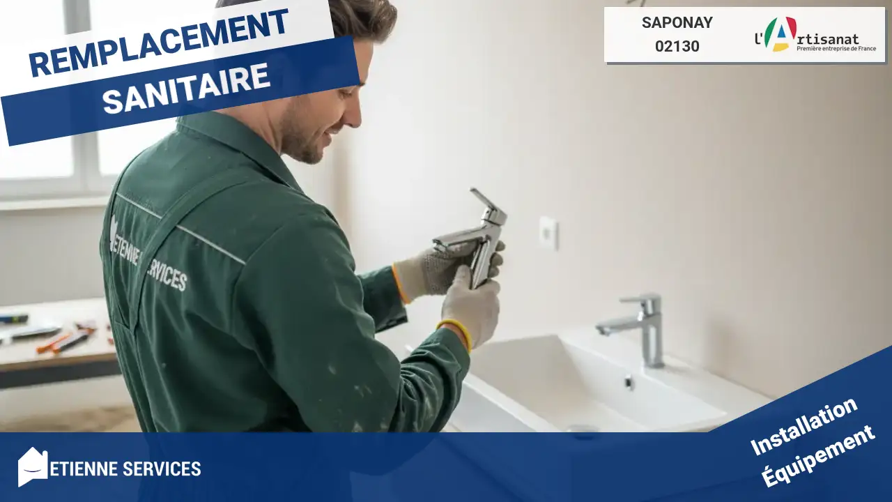 Vos Artisans Experts en Installation de Sanitaires de Qualité à Saponay
