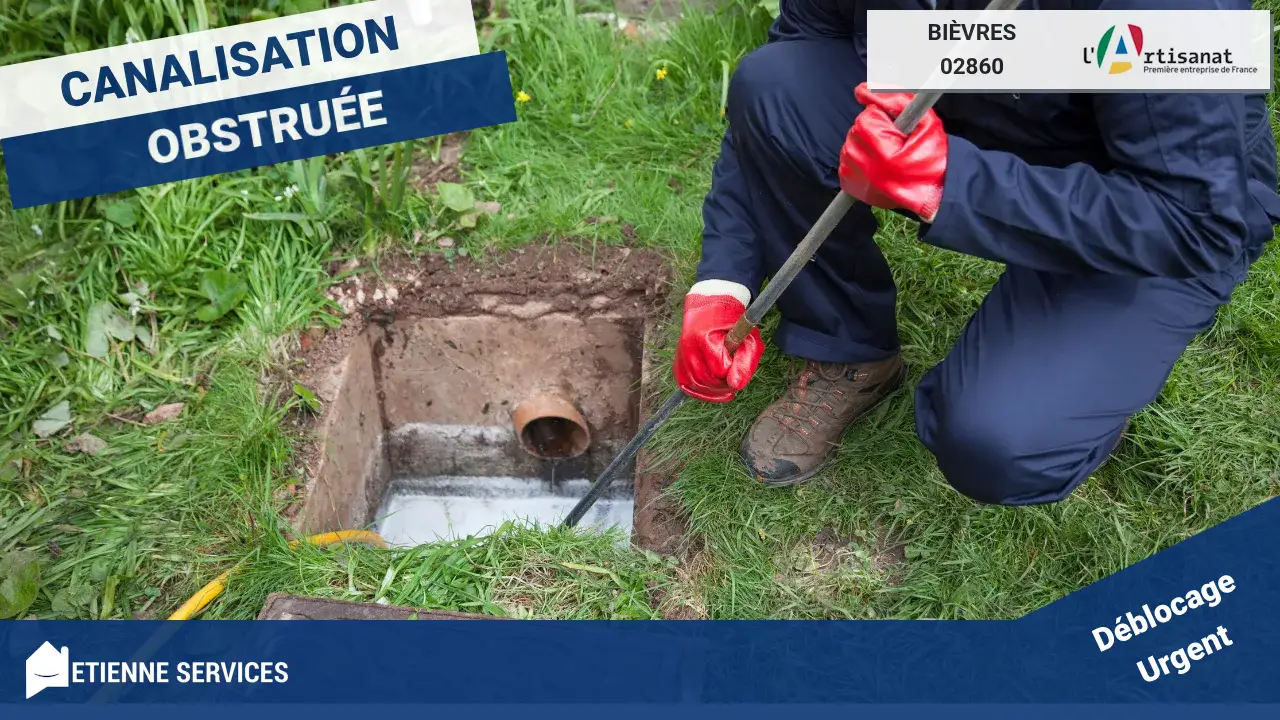 Service de Débouchage de Canalisation Professionnel à Bièvres (02860)