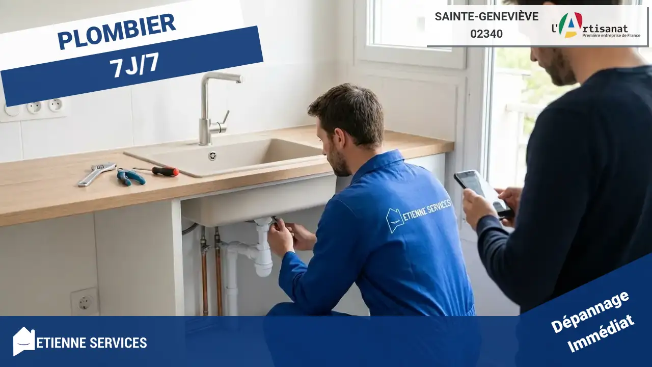 Les Experts du Dépannage et de l'Installation de Plomberie à Sainte-Geneviève (02340)