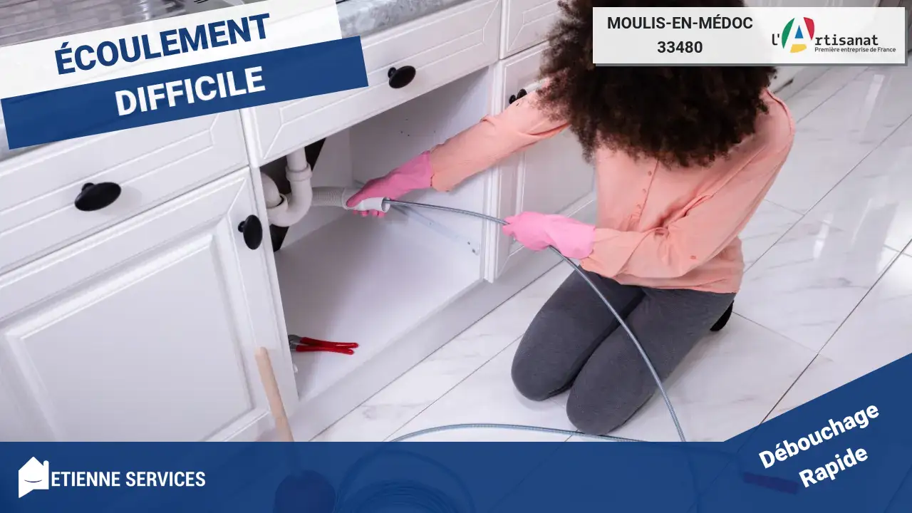Service de débouchage de canalisation ultra efficace à Moulis-en-Médoc