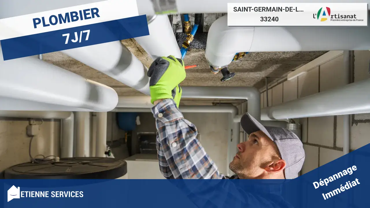 Nos experts en dépannage et installation de plomberie à Saint-Germain-de-la-Rivière