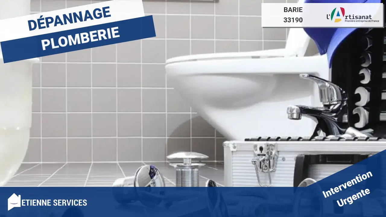 Nos Experts en Dépannage et Installation de Plomberie à Barie (33190)