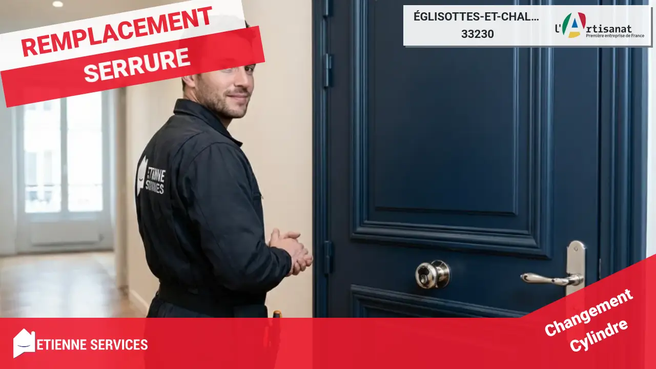 Service de Dépannage de Serrurerie d'Urgence à Églisottes-et-Chalaures (33230)