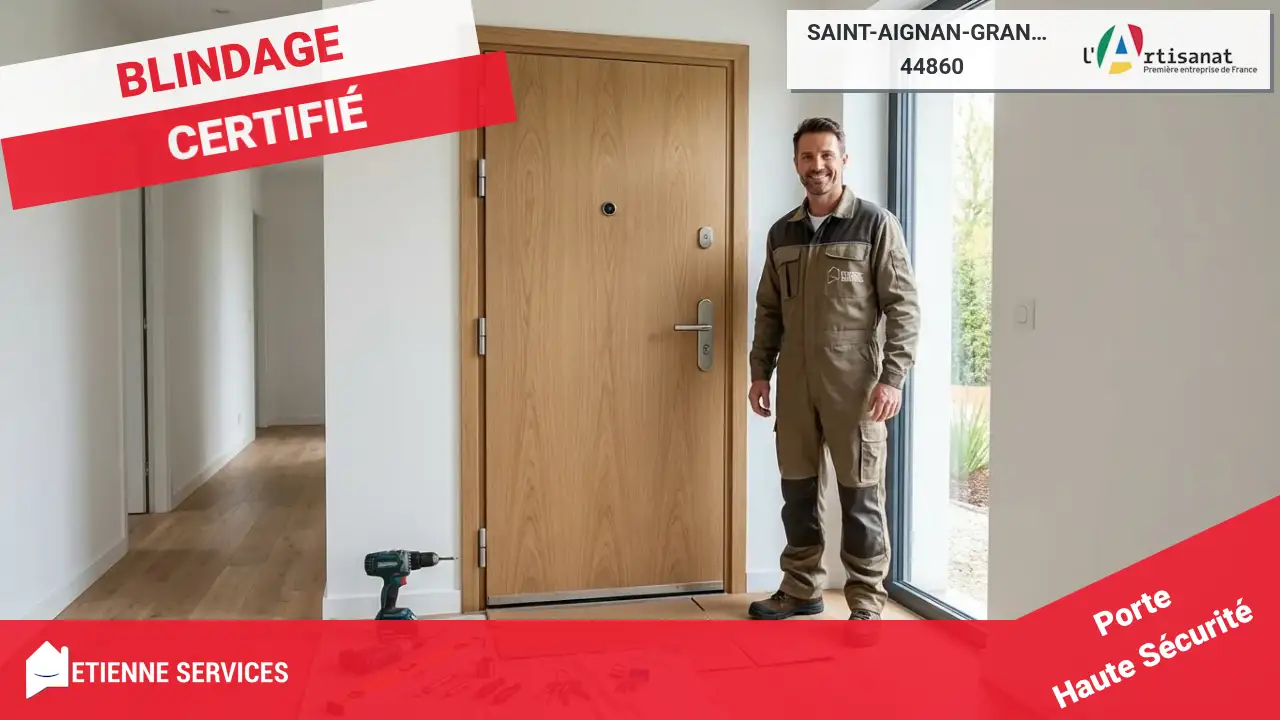 Meilleurs Artisans pour l'Installation de Porte Blindée à Saint-Aignan-Grandlieu