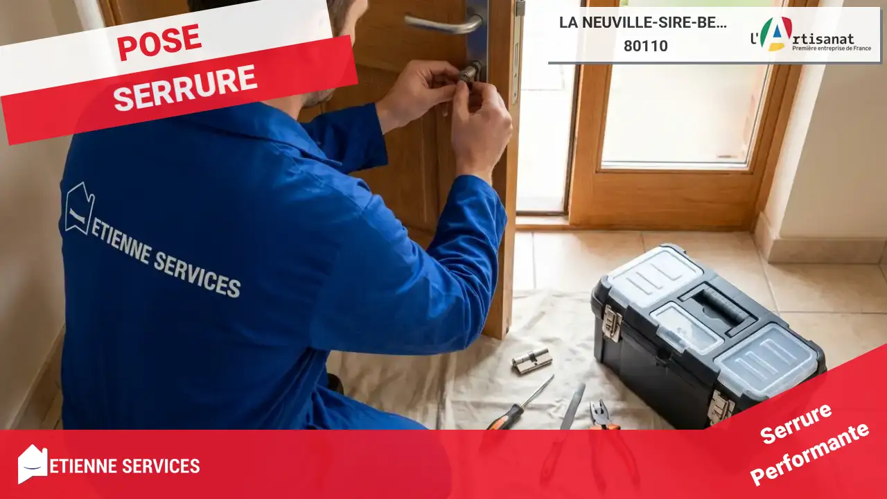 Installation et remplacement de toutes serrures par nos meilleurs artisans à La Neuville-Sire-Bernard