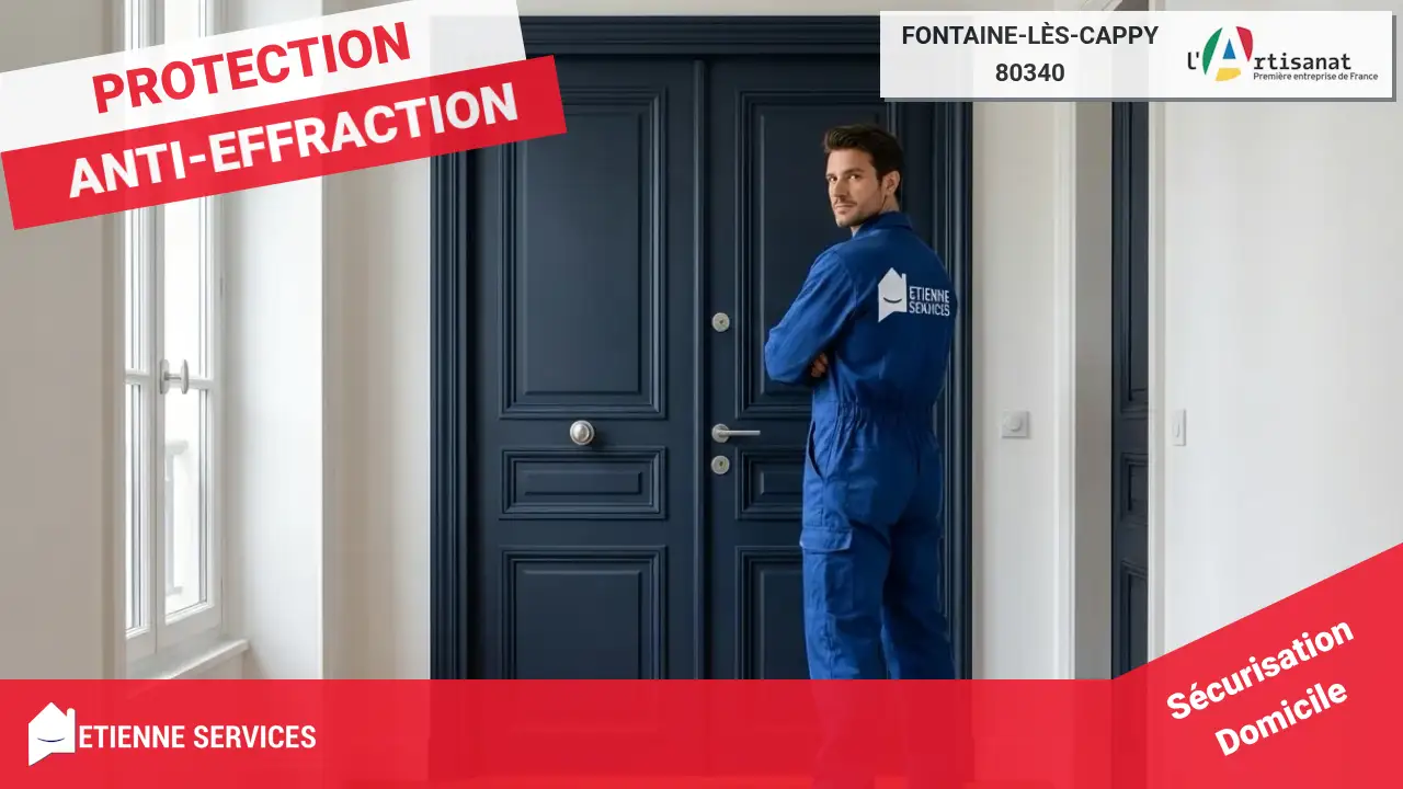 Installation Professionnelle de Porte Blindée à Fontaine-lès-Cappy pour une Sécurité Optimale