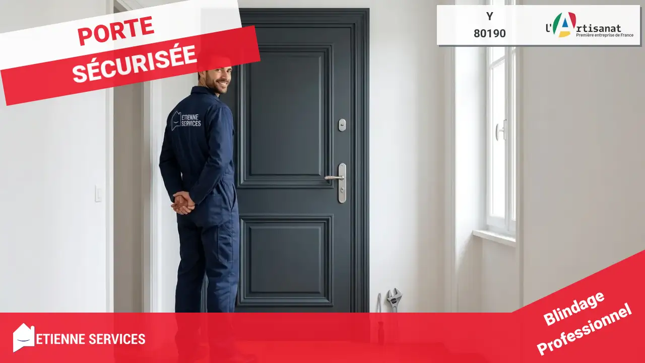 Installation experte de porte blindée pour une sécurité maximale à Y