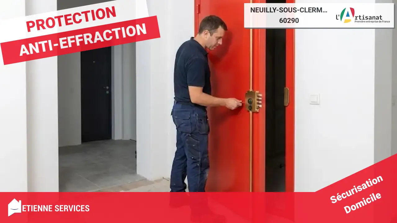 Votre Spécialiste de l'Installation de Porte Blindée à Neuilly-sous-Clermont