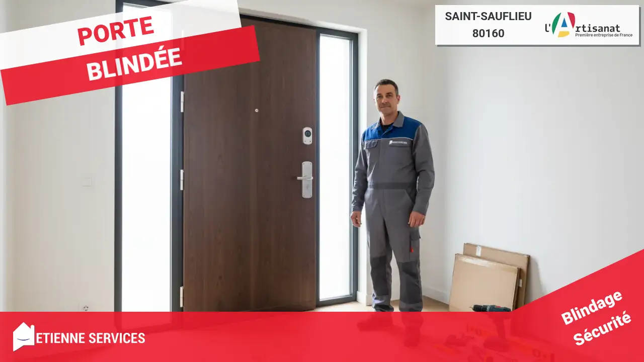 Pose et Remplacement de Portes Blindées par des Experts à Saint-Sauflieu