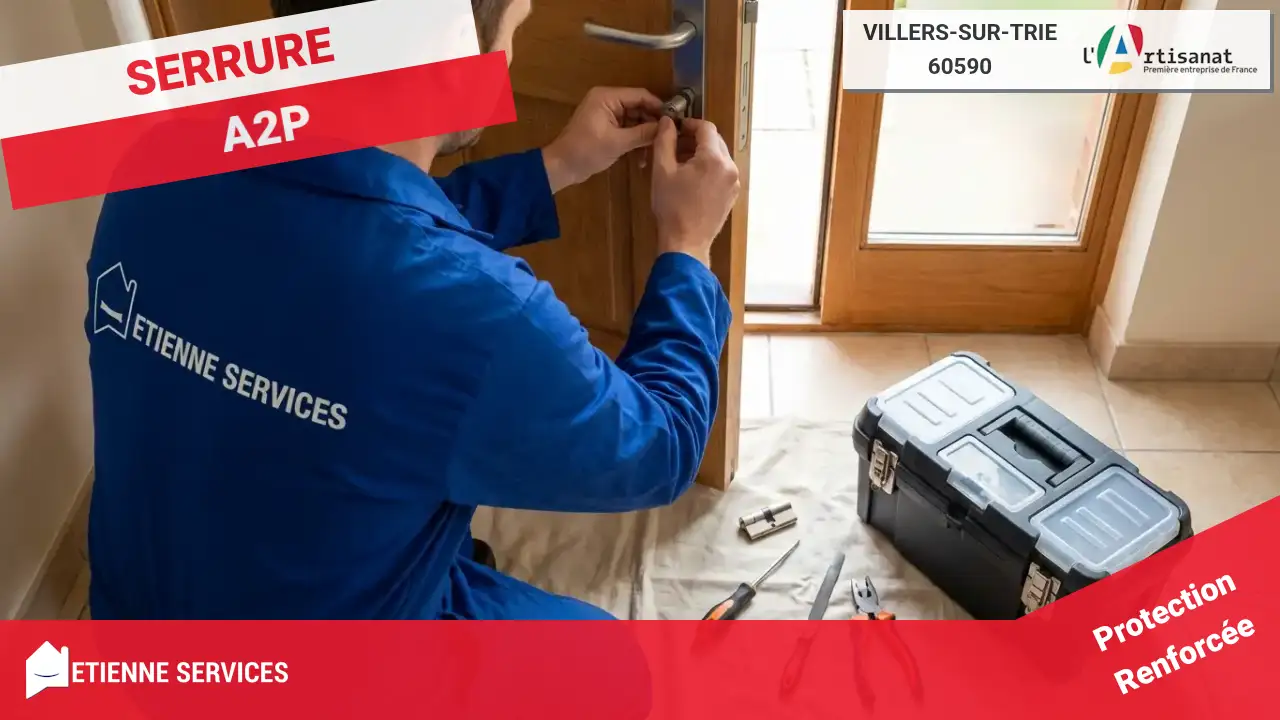 Installation et remplacement de toutes serrures par des serruriers qualifiés à Villers-sur-Trie